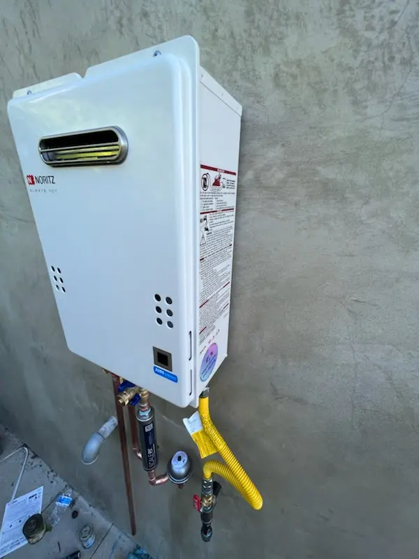 Tankless water heater installation for Oteen homes